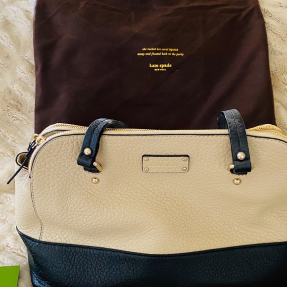 Kate Spade two tone leather bag - Picture 3 of 8